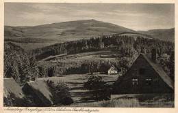 Zschorlau - Burkhardtsgrün - Blick Auf Den Auersberg  L14 - Zschorlau