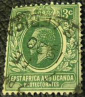 East Africa And Uganda 1912 King George V 3c - Used - Herrschaften Von Ostafrika Und Uganda