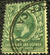 East Africa And Uganda 1912 King George V 3c - Used - Herrschaften Von Ostafrika Und Uganda
