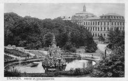 Erlangen - Partie Im Schlossgarten 1915   L14 - Erlangen