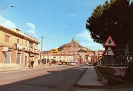 Bellissima Cartolina  Anni  70    " Montesarchio - Via Napoli  " - Benevento