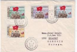 1973. Laos. Letter. Stamps: Soldiers - Laos
