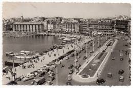 Cpsm - Marseille - Quai Des Belges Et Le Nouveau Jardin - (9x14 Cm) - Parques, Jardines