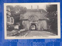 CPA - Souvenir De PHALSBOURG - La Porte D' Allemagne - Phalsbourg