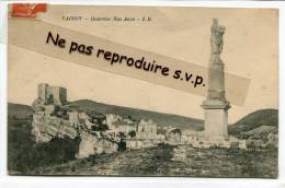 -  VAISON - Quartier Sus Auze, écrite, Peu Courante, Splendide, 1915, Très Bon état, Scans. - Vaison La Romaine