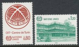 UN Geneva 1985 Michel # 127-128, MNH - Neufs