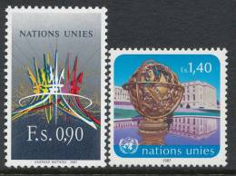 UN Geneva 1987 Michel # 152-153, MNH - Ongebruikt