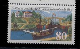 Allemagne **  N° 1056 - Voilier. Canal De Schleswig-Holstein - Unused Stamps