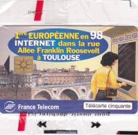 TELECARTE NSB 50 U - FRANCE TELECOM TOULOUSE - 700 Ex @  01/1999 - Internet Dans La Rue Roosevelt - 50 Unidades
