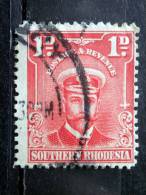 Southern Rhodesia - 1924 - Mi.nr.2 - Used - King George V With Naval Cap - Definitives - Rodesia Del Sur (...-1964)