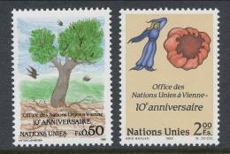 UN Geneva 1989 Michel # 178-179, MNH - Neufs