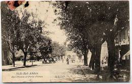 Algérie Sidi Bel Abbes Rue Prudon Et Porte D´Oran - Sidi-bel-Abbès