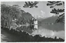 Carte-Photo Lac Léman Château De Chillon Marque Nette: CHEXBRES Balcon Du Léman 1951 - Chexbres