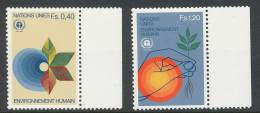 UN Geneva 1982 Michel # 105-106 MNH - Neufs