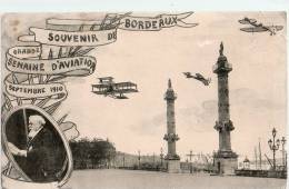 33...GIRONDE...BORDEAUX.. .SEMAINE D AVIATION SEPT 1910...NON..ECRITE .. .. . . ‹(•¿• )› - Bordeaux