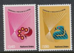 UN Geneva 1982 Michel # 109-110, MNH - Neufs