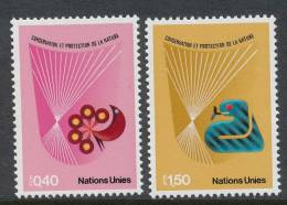 UN Geneva 1982 Michel # 109-110, MNH - Ungebraucht