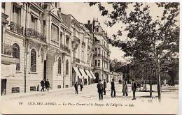 Algérie Sidi Bel Abbes Place Carnot Banque De L´Algérie L.L Animée - Sidi-bel-Abbes