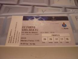 FC Porto-Chelsea FC/Football/UEFA Champions League Match Ticket - Match Tickets