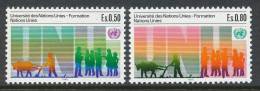 UN Geneva 1985 Michel # 129-130, MNH - Ungebraucht