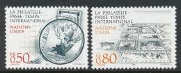 UN Geneva 1986 Michel # 143-144, MNH - Ongebruikt