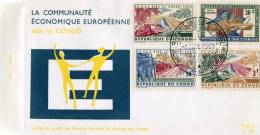 Congo-First Day Cover FDC- "Aid To Congo By The European Economic Community" Elisabethville [1.7.1963] - Autres & Non Classés