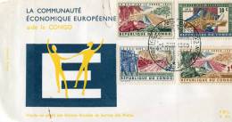 Congo-First Day Cover FDC- "Aid To Congo By The European Economic Community" Elisabethville [1.7.1963] - Other & Unclassified
