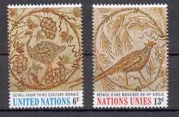 UN New York 1969 Michel 218-219, MNH** - Neufs