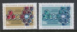 UN New York 1973 Michel 258-259, MNH** - Unused Stamps