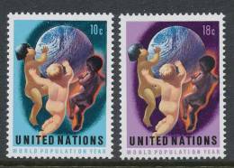 UN New York 1974 Michel 275-276, MNH** - Ungebraucht