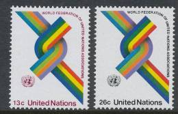 UN New York 1976 Michel 293-294, MNH** - Unused Stamps