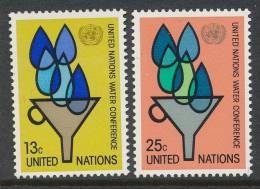UN New York 1977 Michel 305-306, MNH** - Ongebruikt
