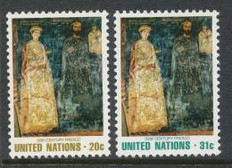 UN New York 1981 Michel 369-370, MNH** - Unused Stamps
