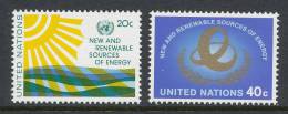 UN New York 1981 Michel 371-372, MNH** - Unused Stamps