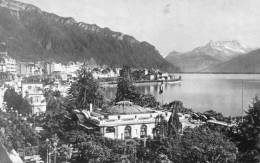 SUISSE - MONTREUX - PAVILLON DES SPORTS ET DENTS DU MIDI - Port