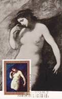 Carte-Maximum HONGRIE  N° Yvert 2103 (Francesco FURINI - Andromède) Obl Sp Ill 1er Jour 1970 - Desnudos