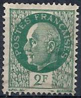 1941-42 FRANCIA USATO MARESCIALLO PETAIN 2 F - FR555 - 1941-42 Pétain