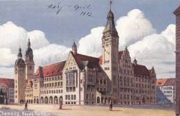Chemnitz, Neues Rathaus, Um 1912 - Chemnitz