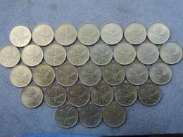 ITALIA  REPUBBLICA  -  LOTTO  MONETE  20£.  1973 - - 20 Liras