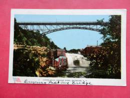 - New York > Rochester   Lower Falls Genesee River Bridge Ca 1910 --   ---- Ref 724 - Rochester