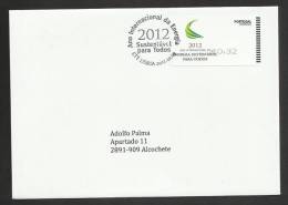 Portugal 2012 ATM SMD FDC Voyagé Année Internationale Energie Durable UN Int Year Sustainable Energy - Timbres De Distributeurs [ATM]