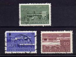 Finland - 1962 - Finnish Railway Centenary - Used - Used Stamps