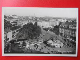 AK GRAZ Jakominiplatz STrassenbahn Ca.1940  //  D*5517 - Graz