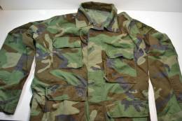 Veste XL Américaine BDU Camouflage Woodland - Divise