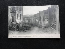 Nomeny : Le Village ( Ce Qu'il En Reste ) Le 24 Décembre 1914. - Nomeny