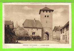 DAMBACH LA VILLE / ANCIENNES FORTIFICATIONS / LA PORTE BASSE / Carte écrite En 1925 - Dambach-la-ville