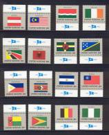 UN New York 1982 Michel 397-412,  Flags With Lable, MNH - Neufs