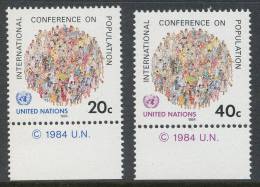 UN New York 1984 Michel 440-441, MNH** - Neufs