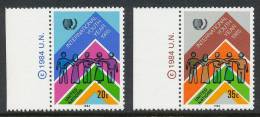 UN New York 1984 Michel 464-465, MNH** - Neufs