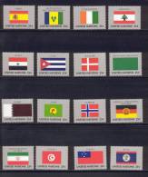 UN New York 1988 Michel 553-568,  Flags, MNH - Ongebruikt